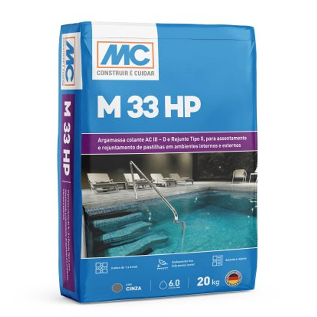 MC ARGAMASSA COL. M 33 HP ACIII