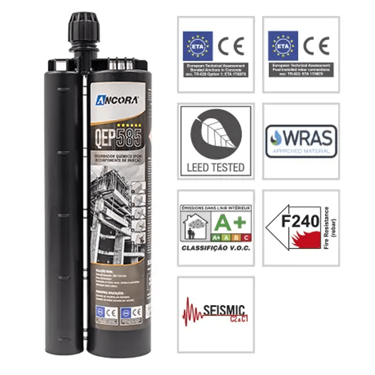 ANCORA CHUMBADOR QUIMICO QEP585