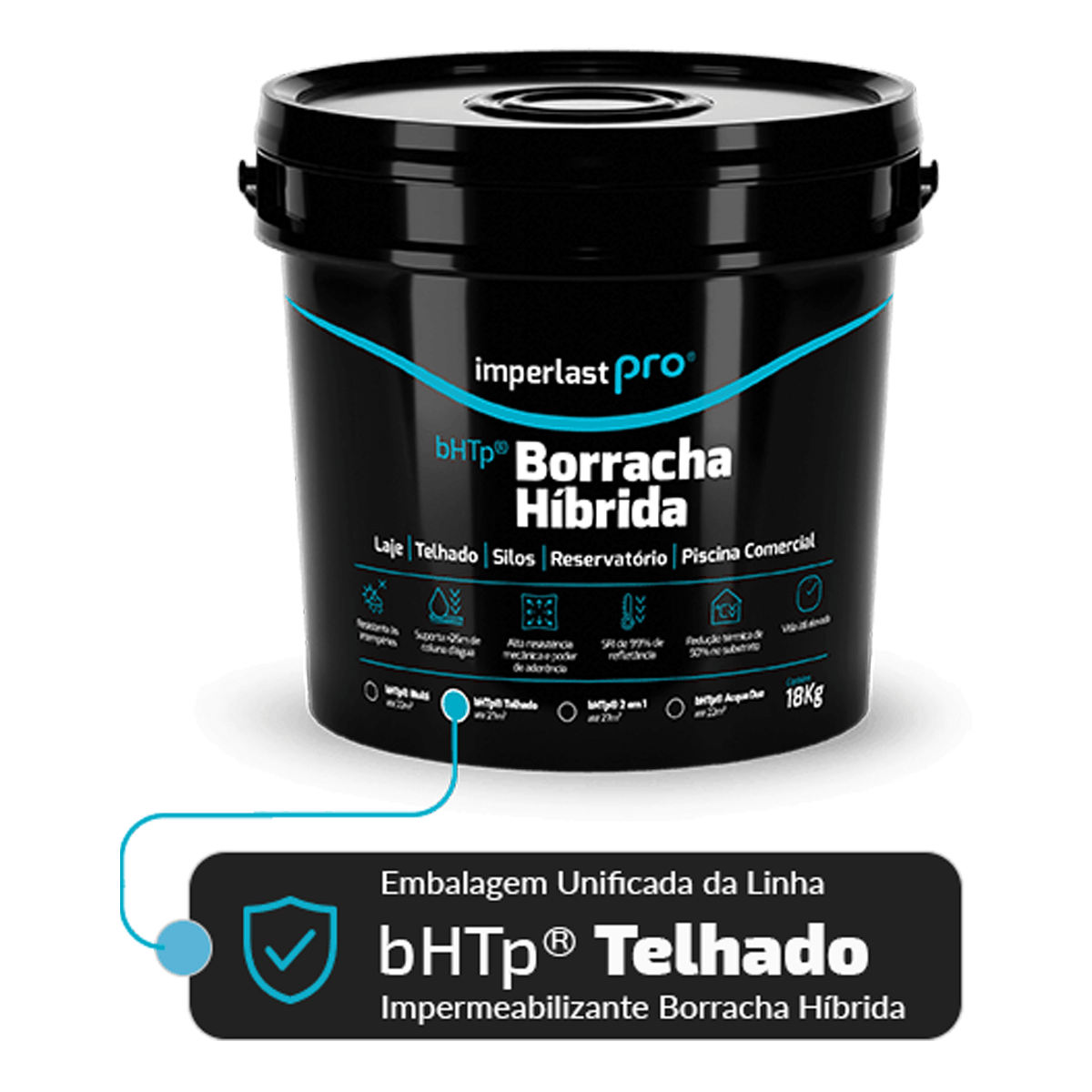 IMPERLAST BORRACHA LIQUIDA PARA TELHADO