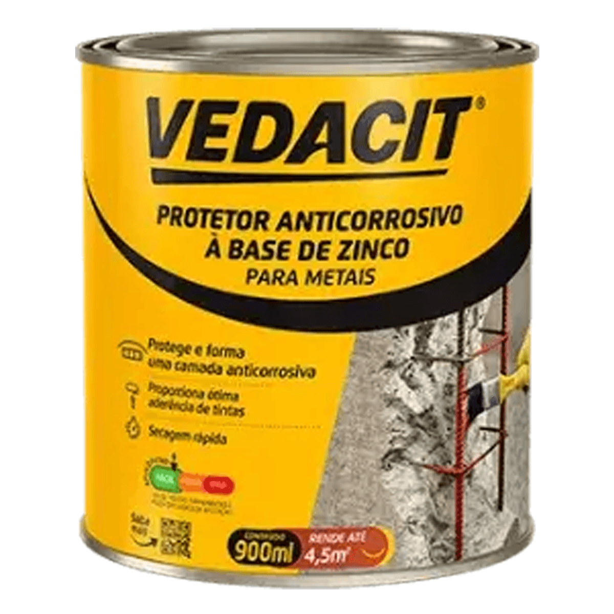 VEDACIT ANTICORROSIVO  ZN (ARMATEC ZN)