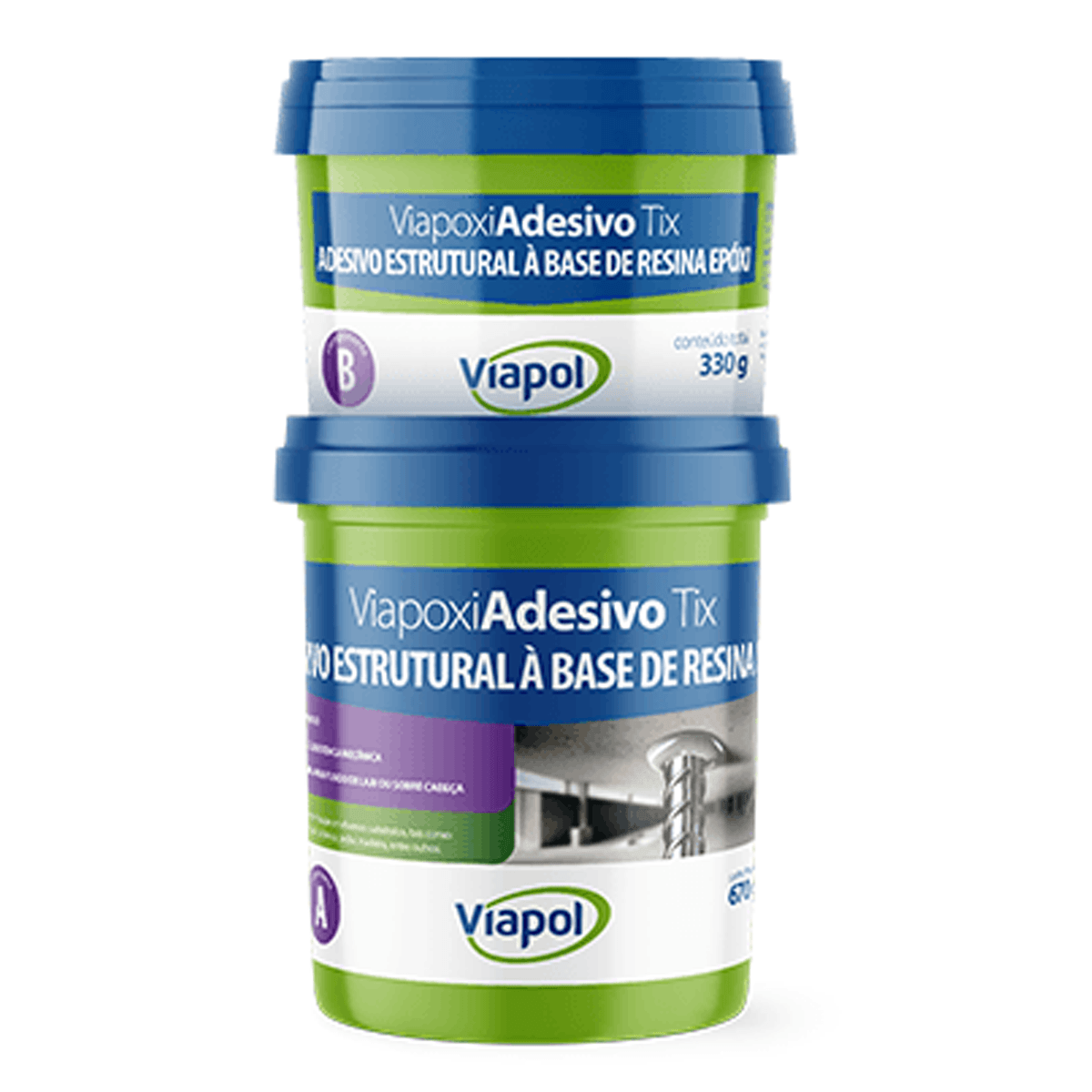 VIAPOL VIAPOXI ADESIVO TIX – 1 KG
